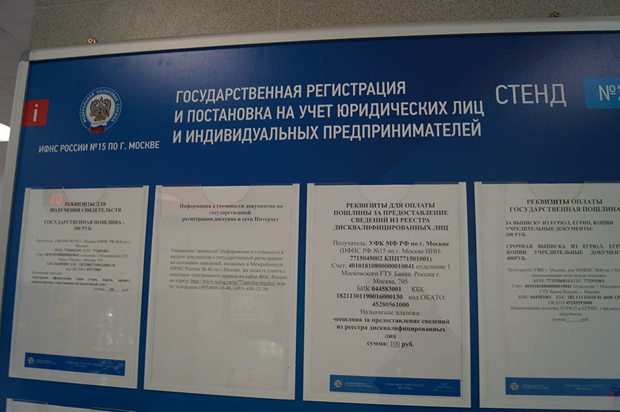 Октмо 15 налоговой инспекции москва юридические адреса и банковские реквизиты сторон